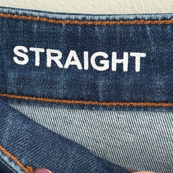 MUJI Soft Denim Straight Leg Jeans - Men's Size 30x32 - Blue - Unfinished Hems - Picture 5 of 15